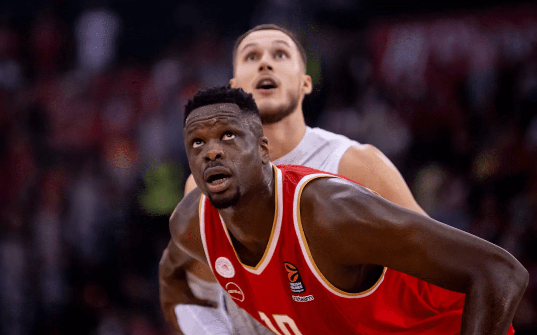 Moustapha Fall : « Maintenant je suis prêt à jouer », le géant français se confie sur son retour de blessure avec l&rsquo;Olympiakos