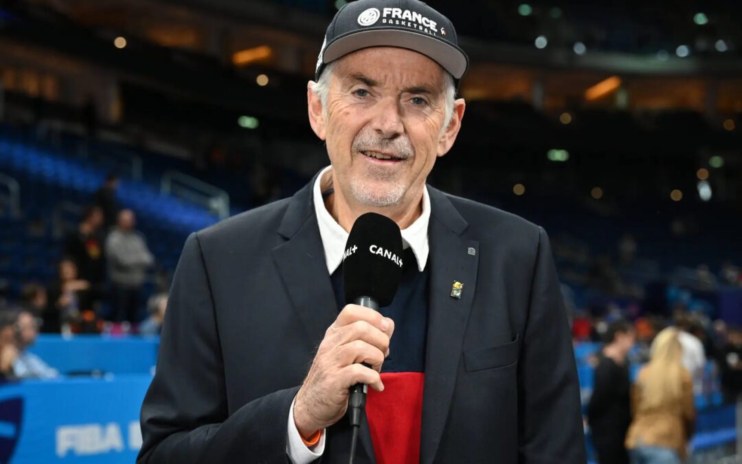 ITV George Eddy : « J’ai toujours adoré tous les baskets », la voix mythique du basket français arrive aux commentaires de l&rsquo;EuroLeague